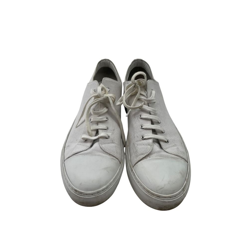 Common Projects Mens Sneakers Achilles Low Top White Canvas 44